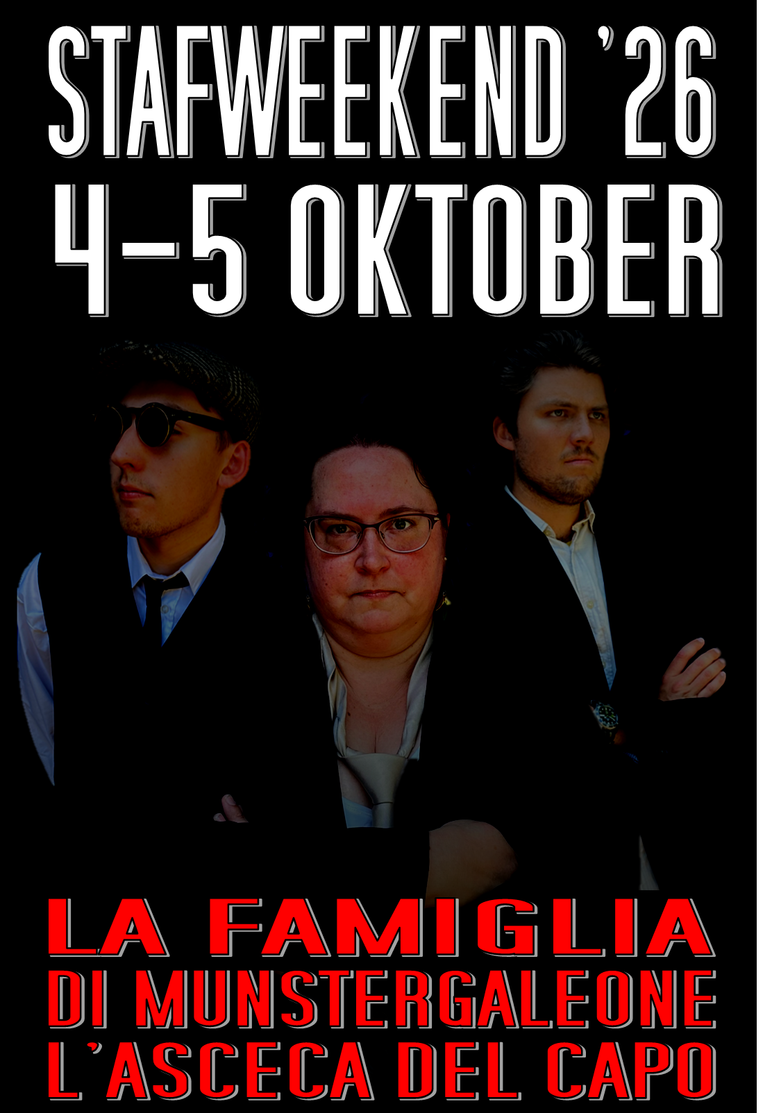 Stafweekend 2026 — La Famiglia di Munstergaleone